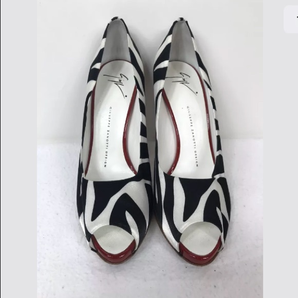 Giuseppe Zanotti Shoes - Giuseppe Zanotti zebra print heels